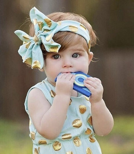 Baby to Love Baby to Love Teether for 3 Months Orange Silicone