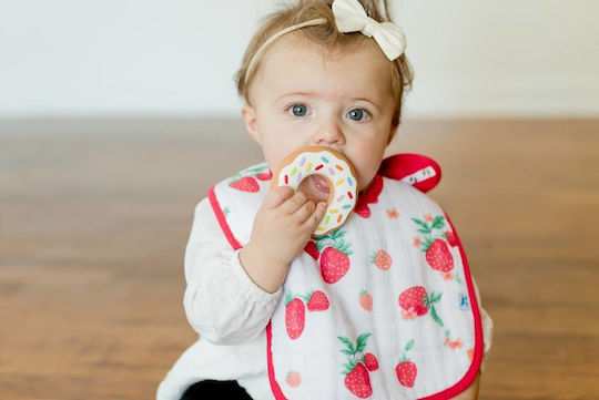 Baby to Love Donut Teething Ring for 3 Months+ Silicone
