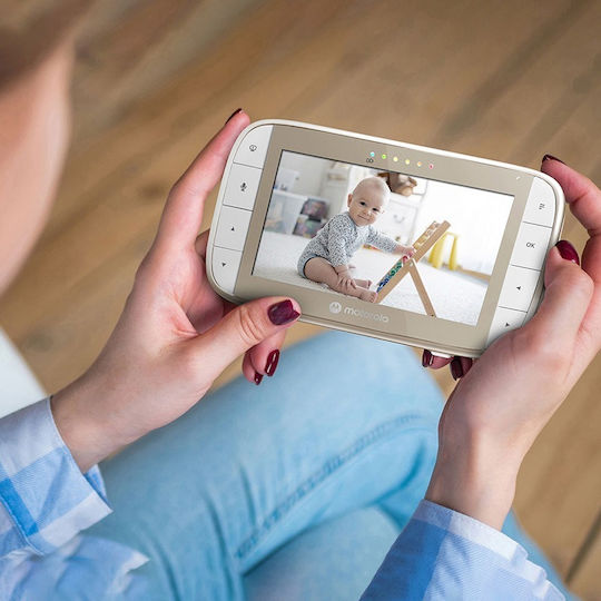 Motorola Baby Monitor with Camera & Screen 5" , Two-way Communication & Lullabies