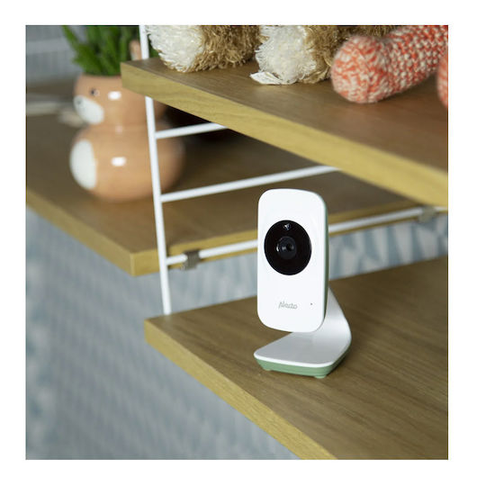 Alecto Baby Baby Monitor with Camera & Screen 4.3" , Two-way Communication & Lullabies