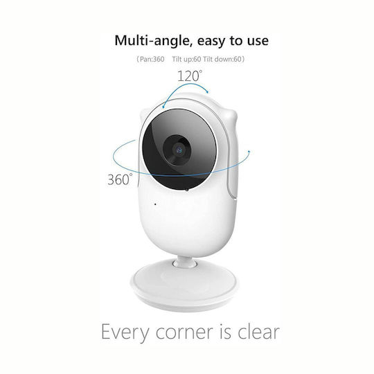 Bebe Stars Baby Monitor , Two-way Communication & Lullabies