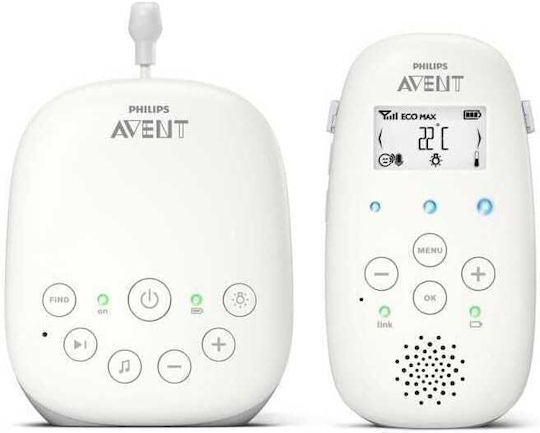 Philips Бебешка монитор система , с двупосочна комуникация и мелодии