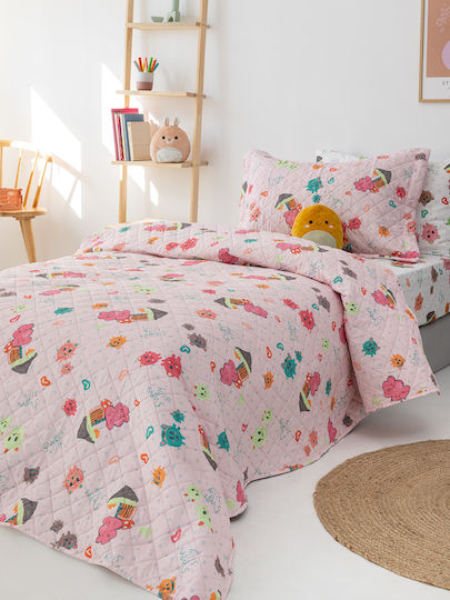 Palamaiki My Kingdom Kids Pillowcase 50x70cm Pink