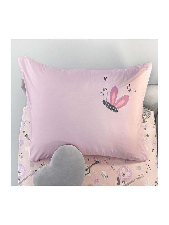 Saint Clair Παιδική Μαξιλαροθήκη 50x70εκ. Lilac