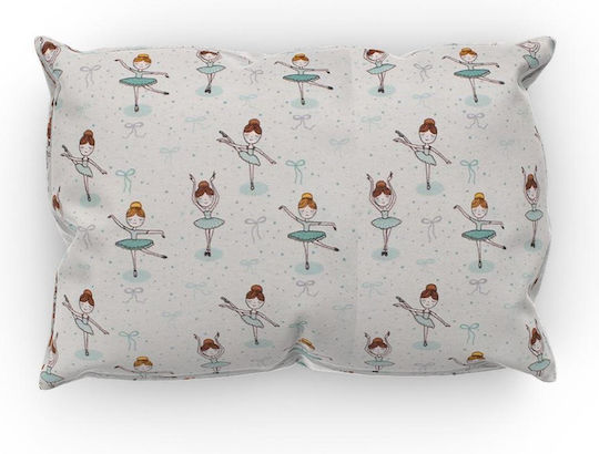 Dimcol Ballerina Kids Cotton Pillowcase 50x70cm 166 Green