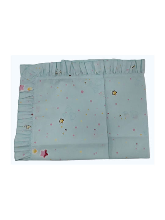 Beboulino Honey Kids Cotton Pillowcase Set 35x45cm Blue