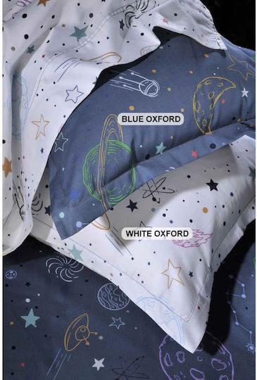 Down Town Home 822 Kids Pillowcase Set White