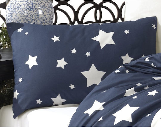 Dimcol Galaxie Kinder Kissenbezug 50x70cm Mehrfarbig