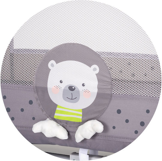 Chipolino Capri Кошара за игра с Матрак Сив