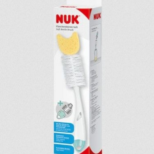 Nuk Cleaning Brush for Baby Bottles Orange 1pcs