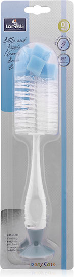 Lorelli Cleaning Brush for Baby Bottles Blue 1pcs