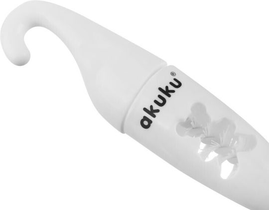 Akuku Βούρτσα Καθαρισμού για Μπιμπερό Λευκή