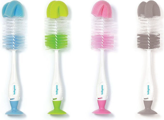 Babyono Cleaning Brush for Baby Bottles Pink 1pcs