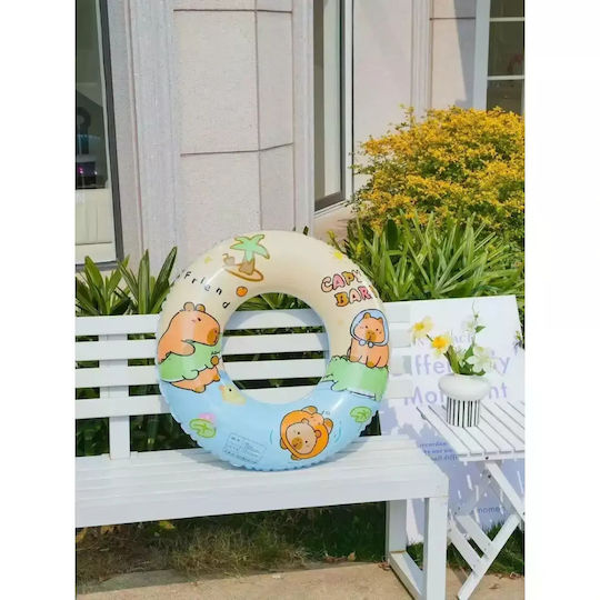 Capybara Inflatable Kids' Swim Ring 80cm