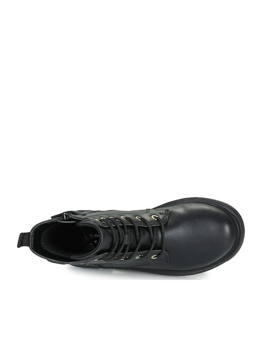 J Eclair Kids Boots with Zipper Black