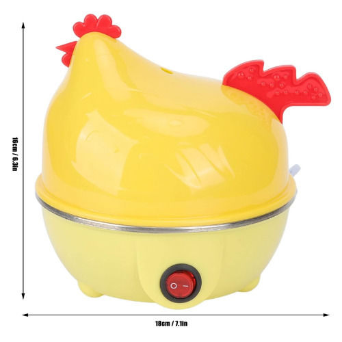 Egg Cooker 7 Egg Capacity 350W Yellow