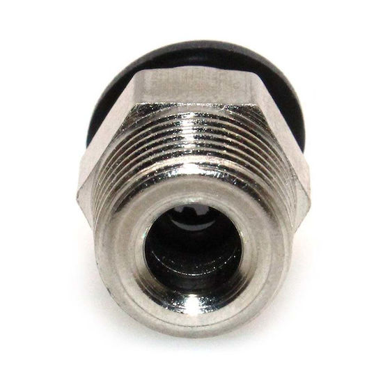123-3d M10 Straight Ptfe Pneufit Connector 4mm