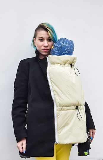 Extension Cover Rucksack Mutterschaft Reißverschluss Beiges