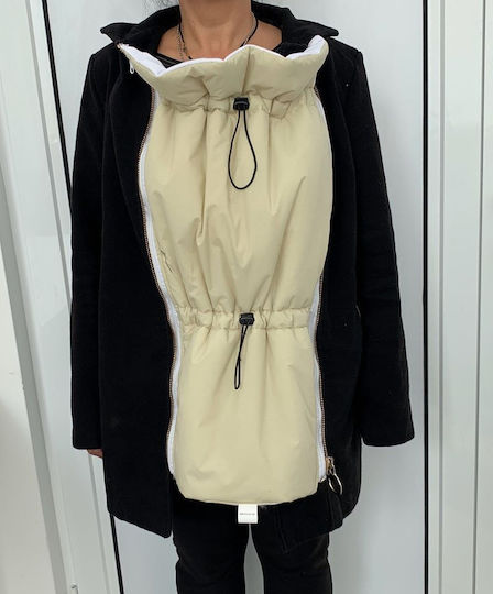 Extension Cover Rucksack Mutterschaft Reißverschluss Beiges