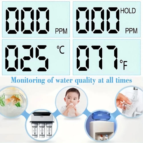 Tds Meter TDS-3 Ψηφιακός Μετρητής Θερμοκρασίας & Αγωγιμότητας