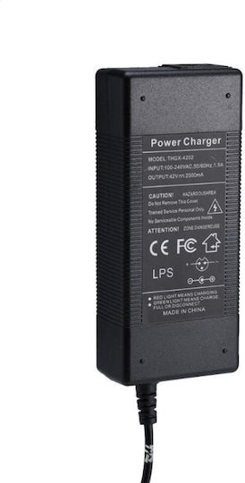Tactical Charger for Electric Scooter Xiaomi in Black Color