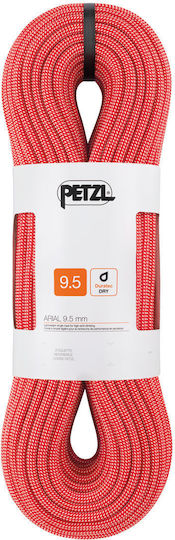 Petzl R34AC 070 Dynamic Cord de escaladă cu lungimea de 70m Roșu