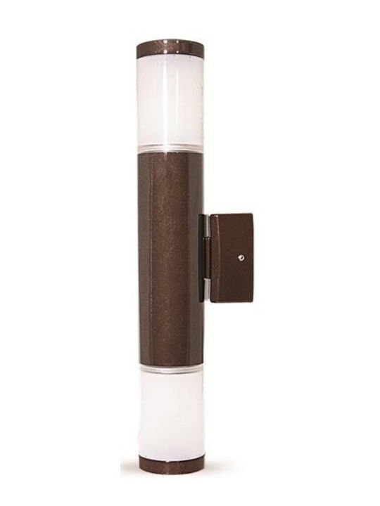 Lightup Επιτοίχιο Εξωτερικό Σποτ GU10 IP64 Διπλής Δέσμης
