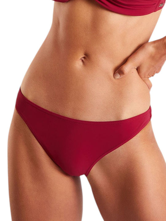 Bikini Slip Μπορντό