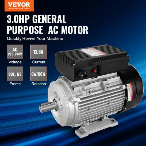 Vevor Ηλεκτροκινητήρας 3hp Μέγιστων Στροφών 2800rpm