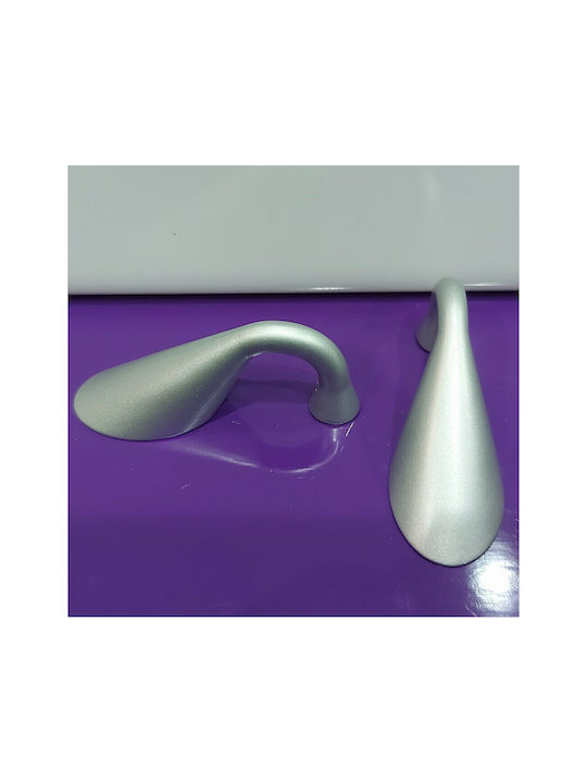 Ιταλική Λαβή Επίπλου Eureka 0474-032-10c1 Διάσταση 3,2cm Χρωμιο-ματ
