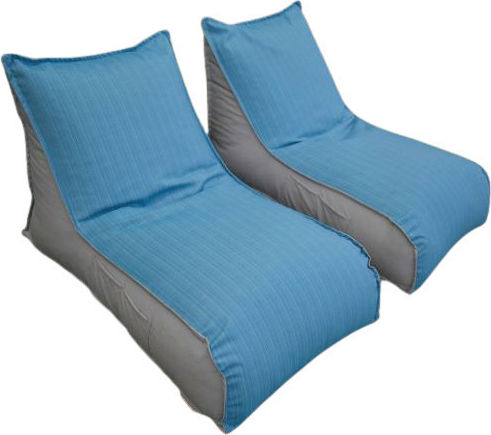 Pouf Polyrhona Wasserdicht Moka 97x67x60