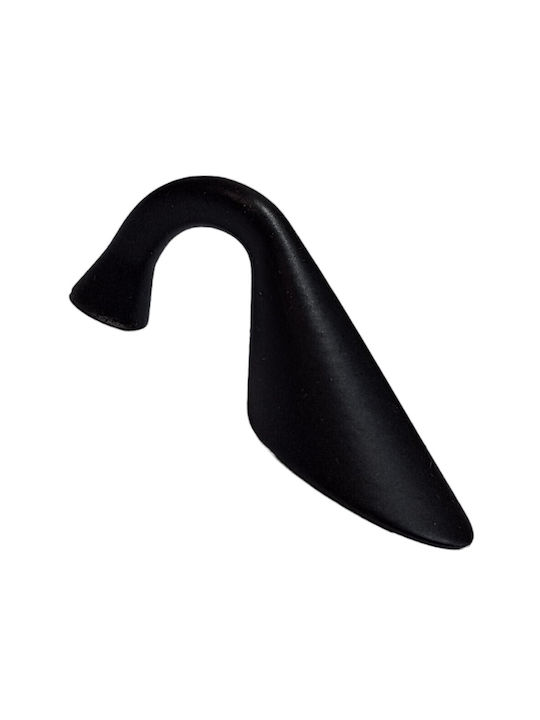 Italienischer Möbelgriff Eureka 11649-032-10c1 Maße 3,2cm Schwarz-matt