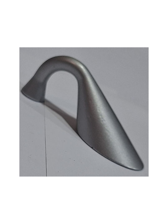 Ιταλική Λαβή Επίπλου Eureka 0474-032-10c1 Διάσταση 3,2cm Χρωμιο-ματ