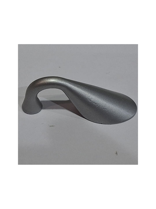 Ιταλική Λαβή Επίπλου Eureka 0474-032-10c1 Διάσταση 3,2cm Χρωμιο-ματ