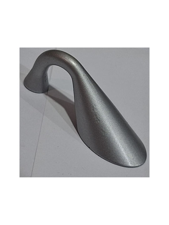Ιταλική Λαβή Επίπλου Eureka 0474-032-10c1 Διάσταση 3,2cm Χρωμιο-ματ