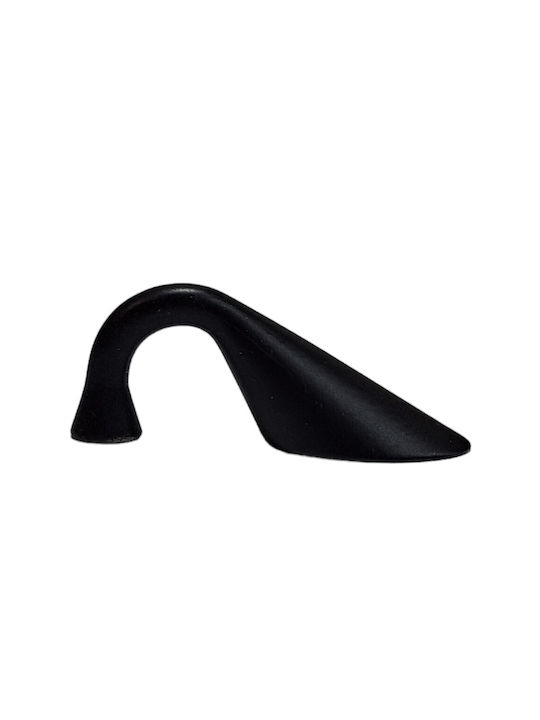 Italienischer Möbelgriff Eureka 11649-032-10c1 Maße 3,2cm Schwarz-matt