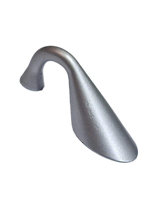 Ιταλική Λαβή Επίπλου Eureka 0474-032-10c1 Διάσταση 3,2cm Χρωμιο-ματ