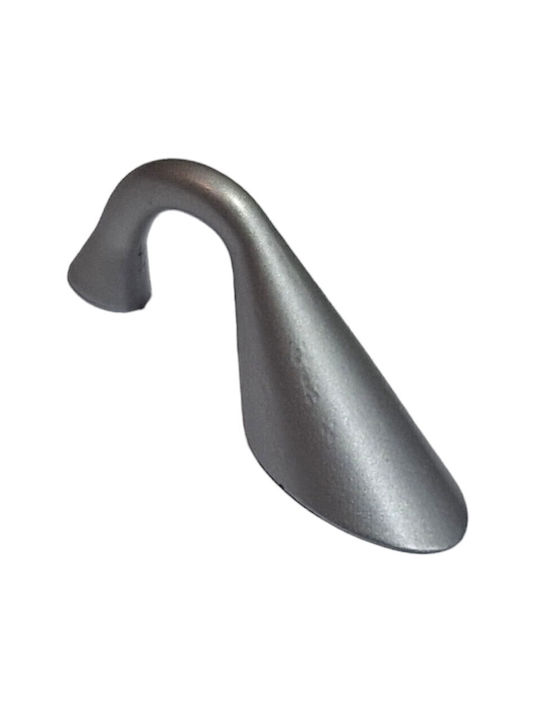 Ιταλική Λαβή Επίπλου Eureka 0474-032-10c1 Διάσταση 3,2cm Χρωμιο-ματ