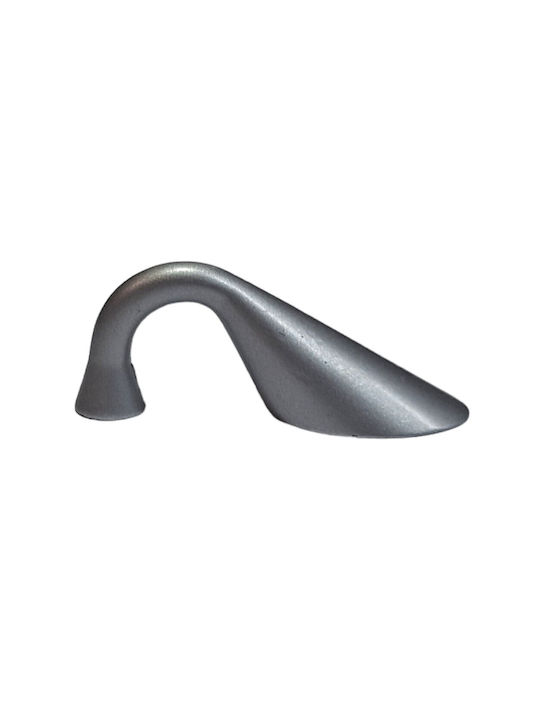 Ιταλική Λαβή Επίπλου Eureka 0474-032-10c1 Διάσταση 3,2cm Χρωμιο-ματ