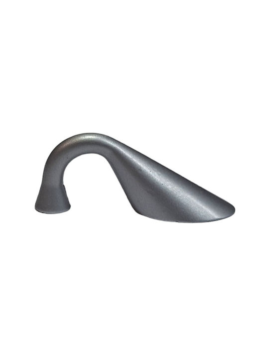 Ιταλική Λαβή Επίπλου Eureka 0474-032-10c1 Διάσταση 3,2cm Χρωμιο-ματ