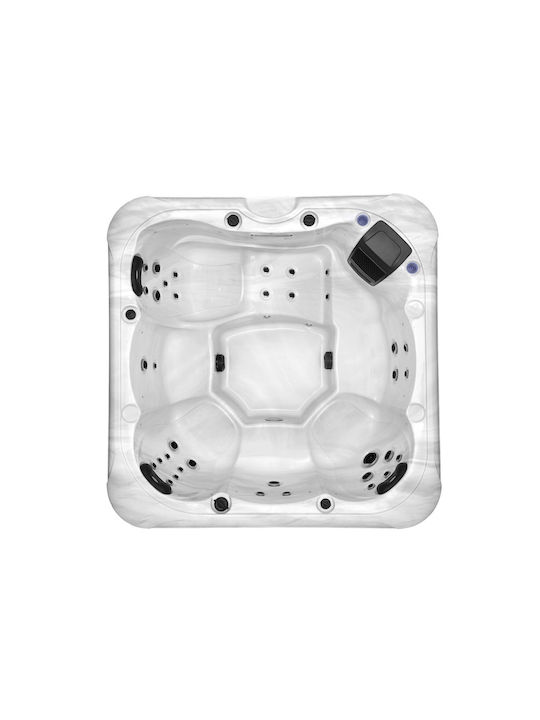 Outdoor Spa for 6 People Monalisa M-3511 215x215x90cm