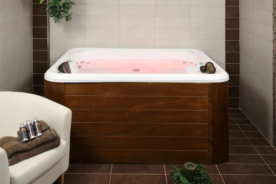 Tersis Hydromassage-Badewanne 185*130 Weiß