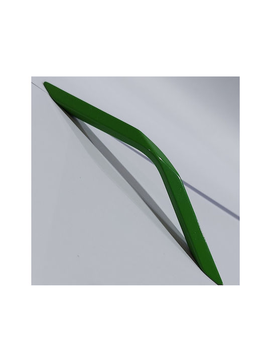 Italian Furniture Handle Eureka 11680-096-roz1 Green Size 9.6cm