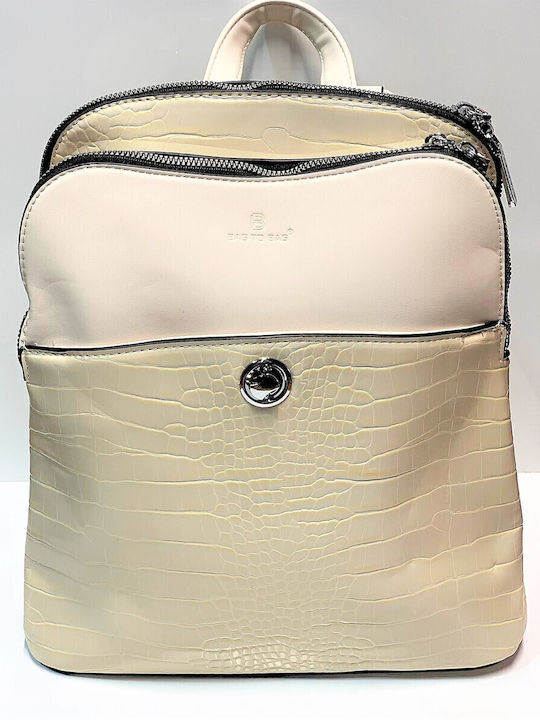 Geantă de damă Rucsac Albă