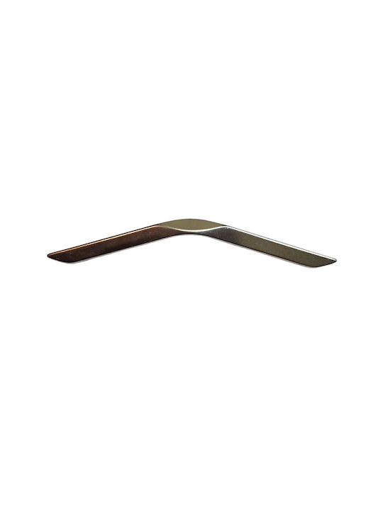 Italian Furniture Handle Eureka 11727-096-roz1 Matte Nickel Size 9.6cm