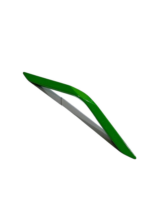 Italian Furniture Handle Eureka 11680-096-roz1 Green Size 9.6cm