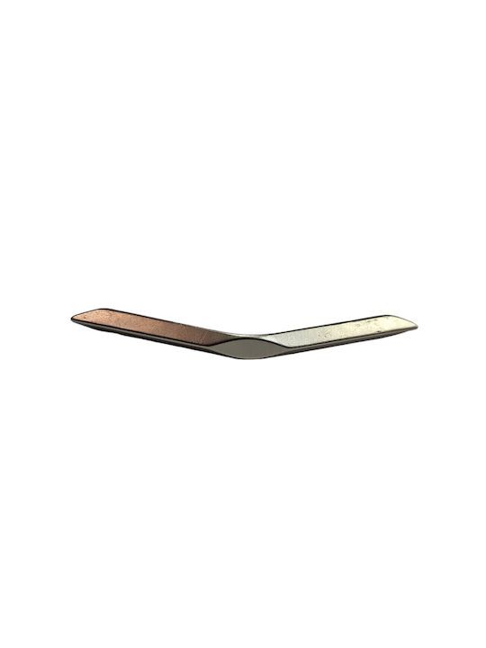 Italian Furniture Handle Eureka 11727-096-roz1 Matte Nickel Size 9.6cm