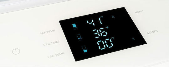 Bertazzoni Εντοιχιζόμενο Ψυγείο Ντουλάπα 546lt Total NoFrost Υ212.3xΠ90.8xΒ59.2εκ. Λευκό RFD90 S5F PNS/24
