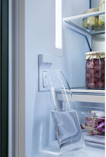 Bertazzoni Εντοιχιζόμενο Ψυγείο Ντουλάπα 546lt Total NoFrost Υ212.3xΠ90.8xΒ59.2εκ. Λευκό RFD90 S5F PNS/24