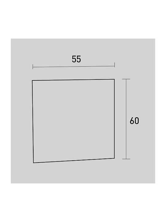 Огледало LED Probagno 947am 55x60